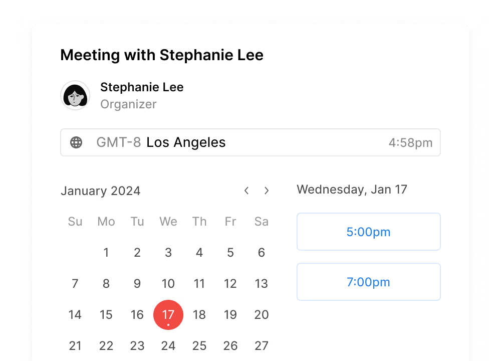 Scheduling Preview