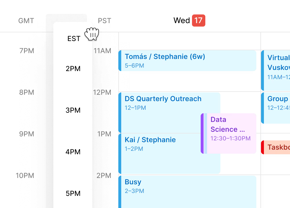 Time Zones Preview